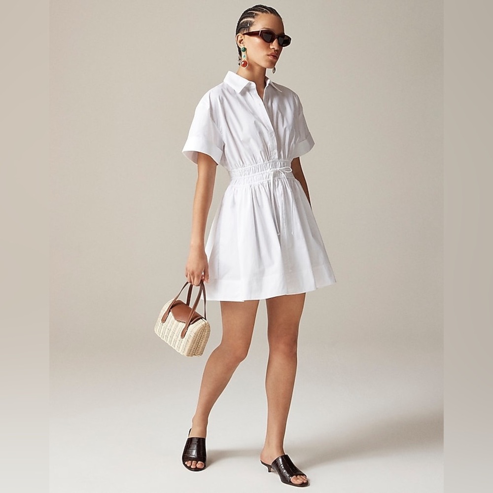 J. Crew White Mini Dress